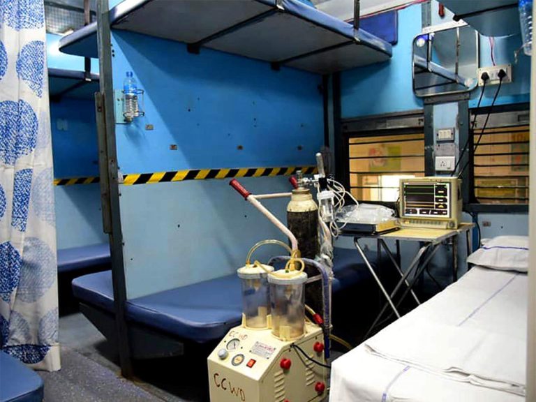Railways Provide Over 15,000 Isolation Beds For COVID Patients
