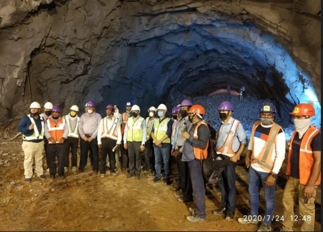 World’s First Rail Tunnel For Double-Stack Electric Freight Train Through Aravallis