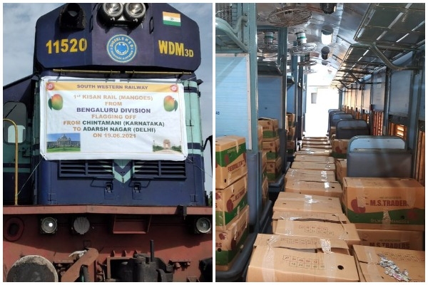 Kisan Rail Transports 3.38 Lakh Tonnes Of Agri Produce Along 72 Routes, To Boost Farmer Income