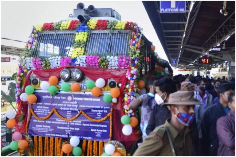 Janshatabdi Trains Launched Between Manipur And Tripura