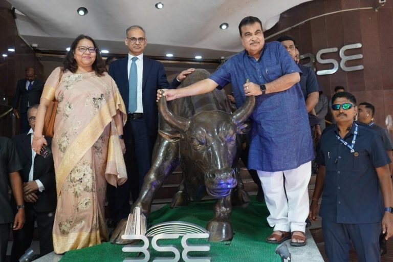 NHAI InvIT NCD Listed On Bombay Stock Exchange, Gadkari Urges Public To Participate In India’s Expressway Revolution