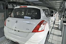 Maruti Suzuki Dispatches Record 3.2 Lakh Vehicles Via Railways In 2022