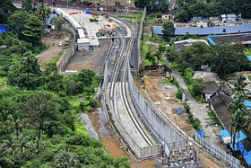 Mumbai Metro Line 3 : 55 Per Cent Work Completed On Aarey Car Shed