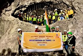 Kashmir Rail Link Project: Breakthrough Achieved On T-14 Tunnel In Katra-Banihal Section