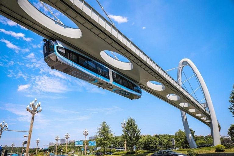 Revolutionising Transit: China’s First Suspended Monorail Launched In Wuhan