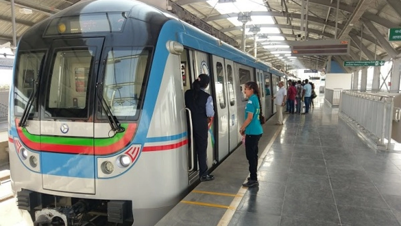 With The Launch Of Another 11 Km Stretch 69 2 Km Hyderabad Metro Rail