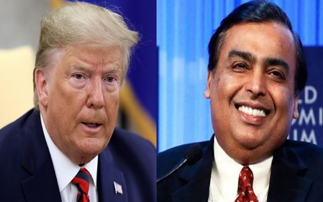 Reliance Jio 4G, 5G Networks Have No Chinese Parts: Ambani To Trump