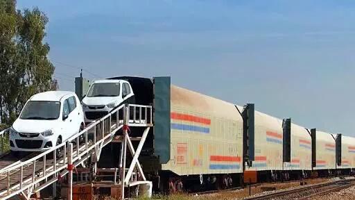 Rail Transportation Of Automobiles Attain New Heights