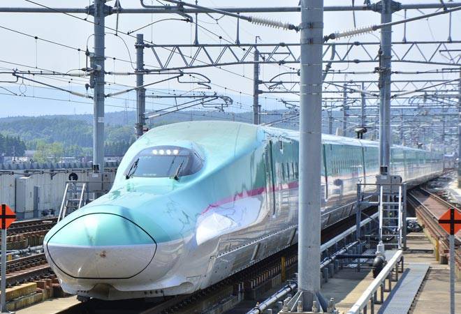 A bullet train