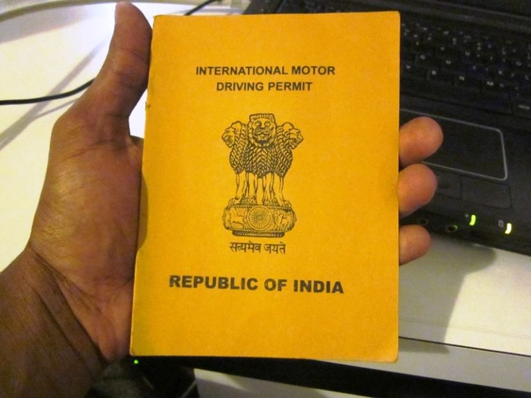 Renew Of International Driving Permit Online For Indians Abroad