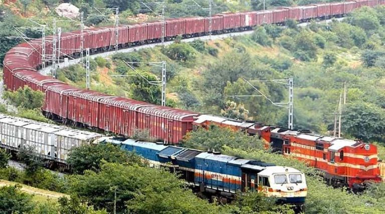 Freight Movement On Eastern Dedicated Freight Corridor At 90 kmph