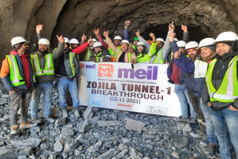 Zojila Tunnel Construction : Megha Engineering Achieves Major Breakthrough, Completes All Excavation Work For Tunnel 1