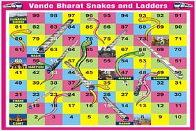 Indian Railways: Popular Board Game Snakes And Ladders Introduced On Vande Bharat Express