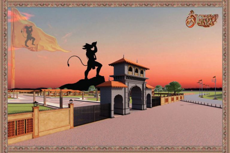 Madhya Pradesh’s Newest Spiritual Haven ‘Hanuman Lok’ Takes Shape in Chhindwara, CM Chouhan Lays Foundation Stone Of Rs 314-Crore Project