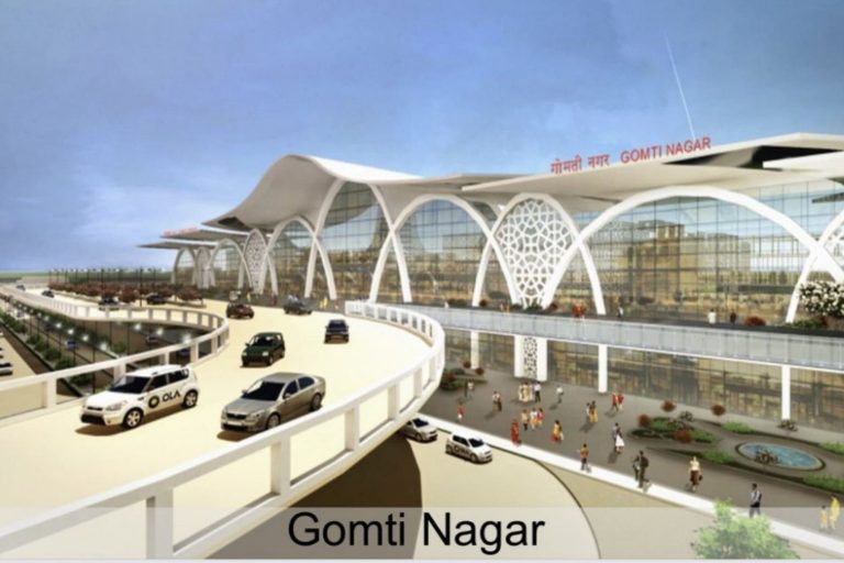 Redevelopment Of Uttar Pradesh’s Gomti Nagar Railway Station In Full Swing