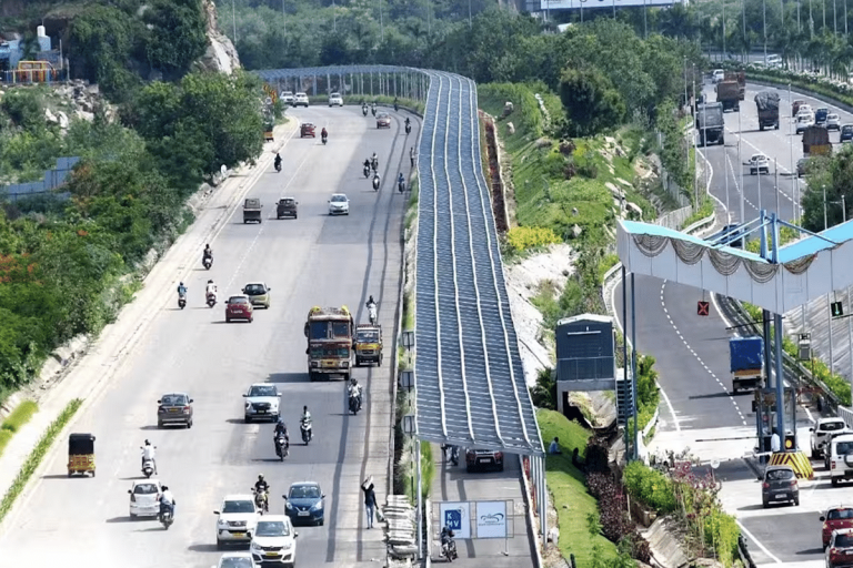 Telangana: India’s First Solar Cycling Track Launched Along Hyderabad’s ORR