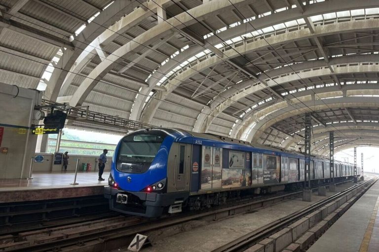 Chennai Metro Phase II: CMRL Initiates Ballast Test Track At Poonamallee Depot