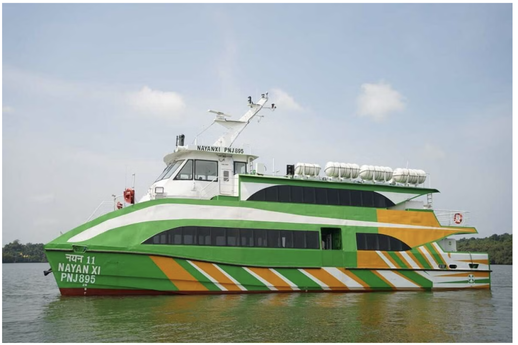 Electric Water Taxi Service Between Gateway of India And Navi Mumbai