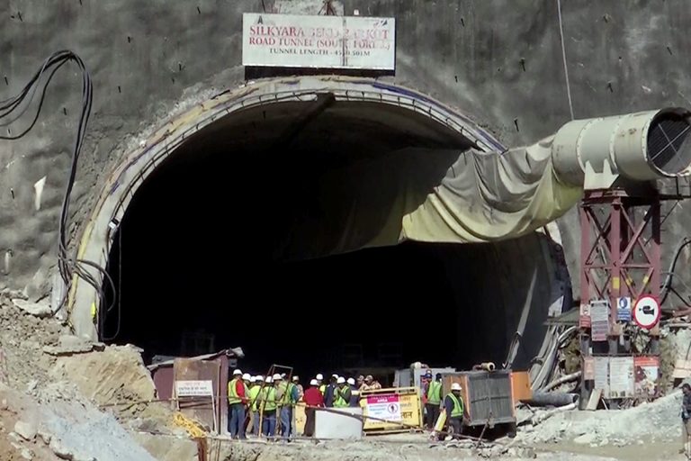 Uttarakhand Tunnel Collapse: Vertical Drilling From Top Commences To Rescue Trapped Workers