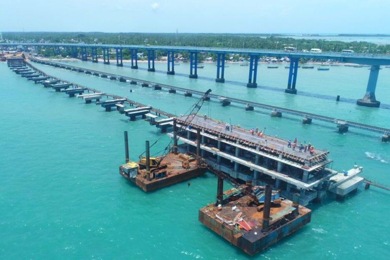 India’s New Vertical Lift Sea Bridge Inches Closer To Launch With Successful Load Deflection Test